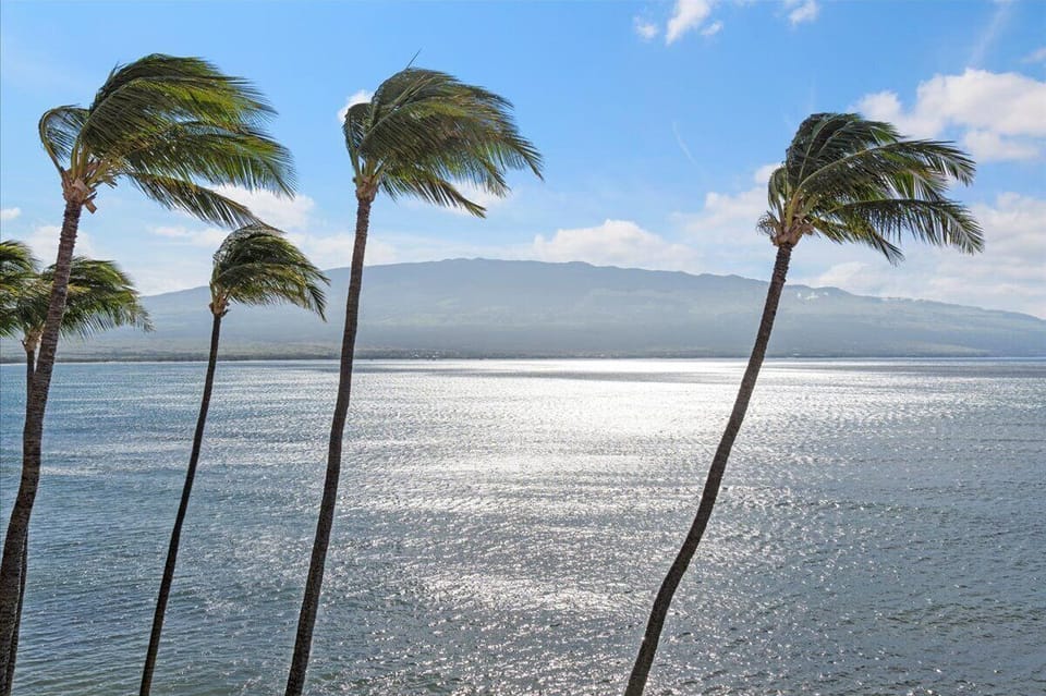 Maui's south side and Haleakala mountain views