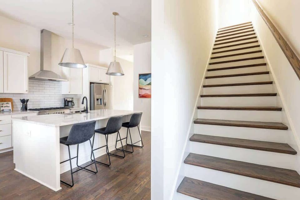 Stairs Leading to Level 3 