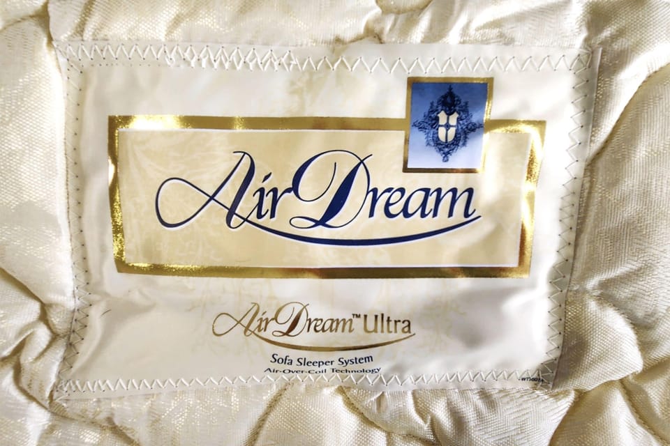 Brand new sleeper sofa with queen size Air Dream Ultra air mattress 