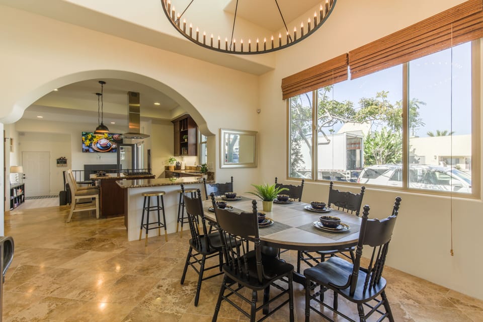 Open concept connecting everyone on the first floor