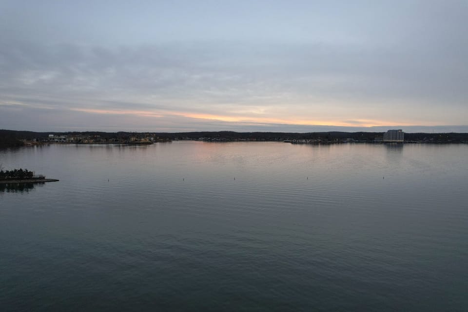 View from private balcony