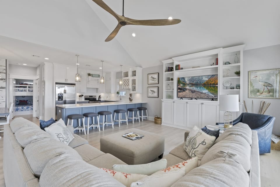 Salty & Sweet Living Room: Entertain with ease in the expansive living areas, where every detail exudes luxury and sophistication.