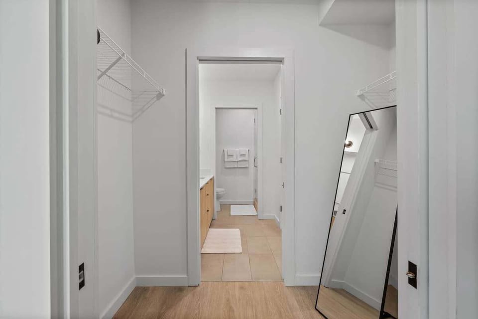 2nd Bedroom walk-in closet that leads to the en-suite bathroom.