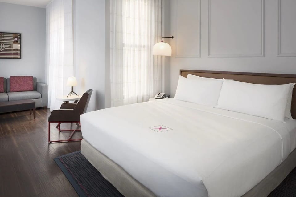 Lounge after exploring, then drift off in serene comfort.