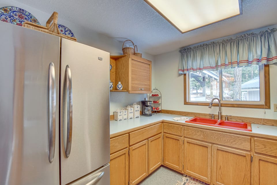 Kitchen | Drip Coffee Maker | Toaster | Spices | 1st Floor