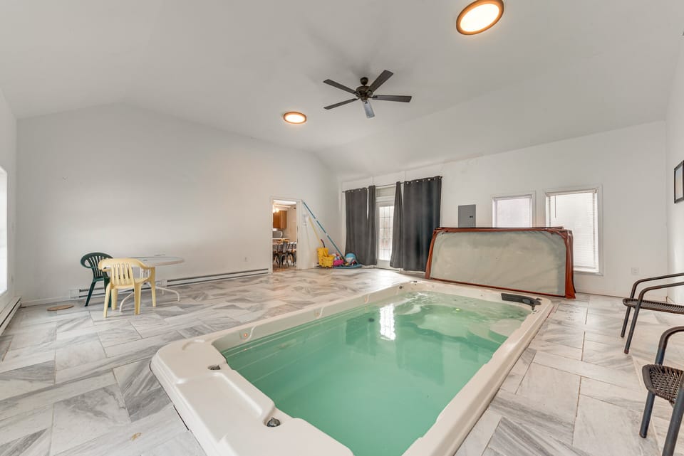 Indoor Pool & Hot Tub | 1st Floor