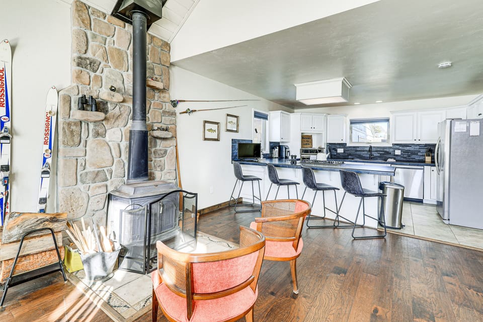 Wood-Burning Stove | 1st Floor