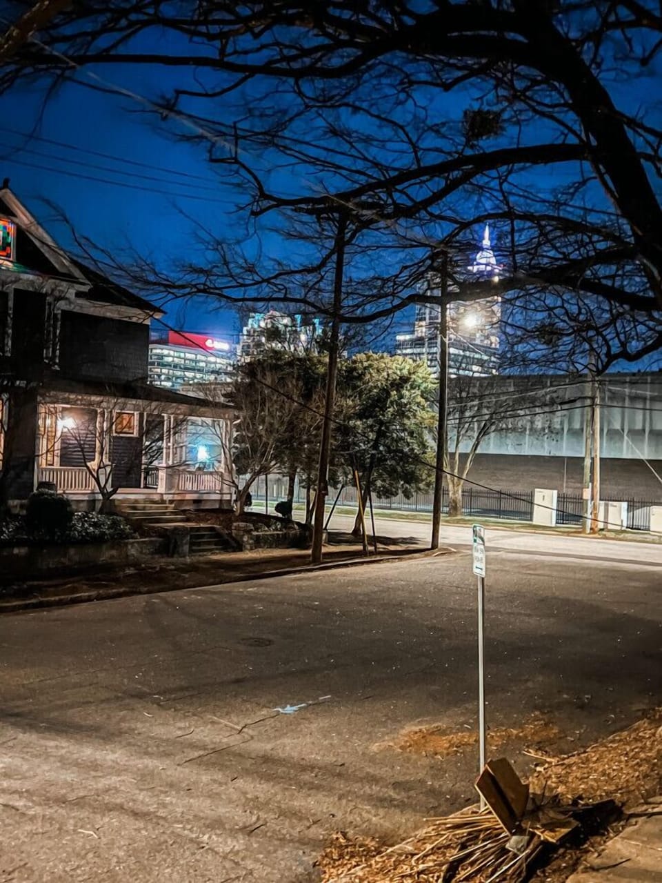 City Views from Front Porchj