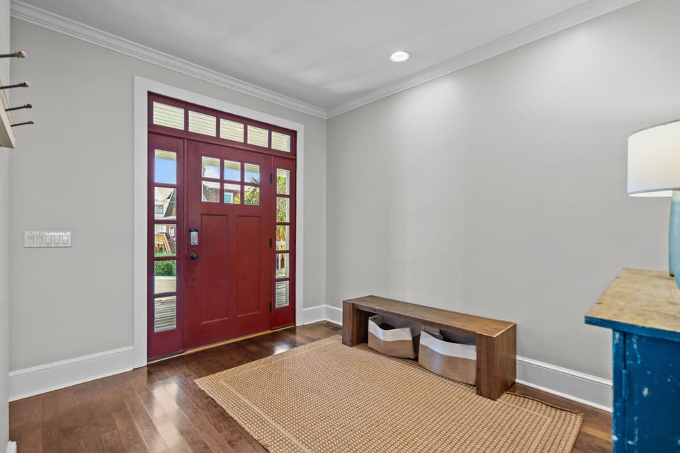 Front Door Entry on 2nd Floor