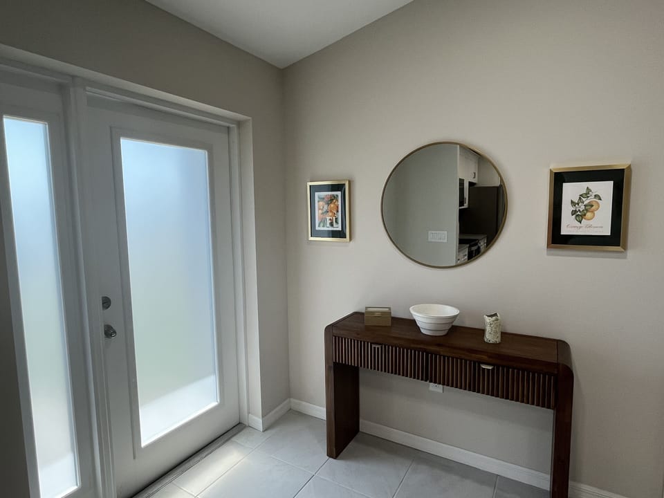 Front door entry way