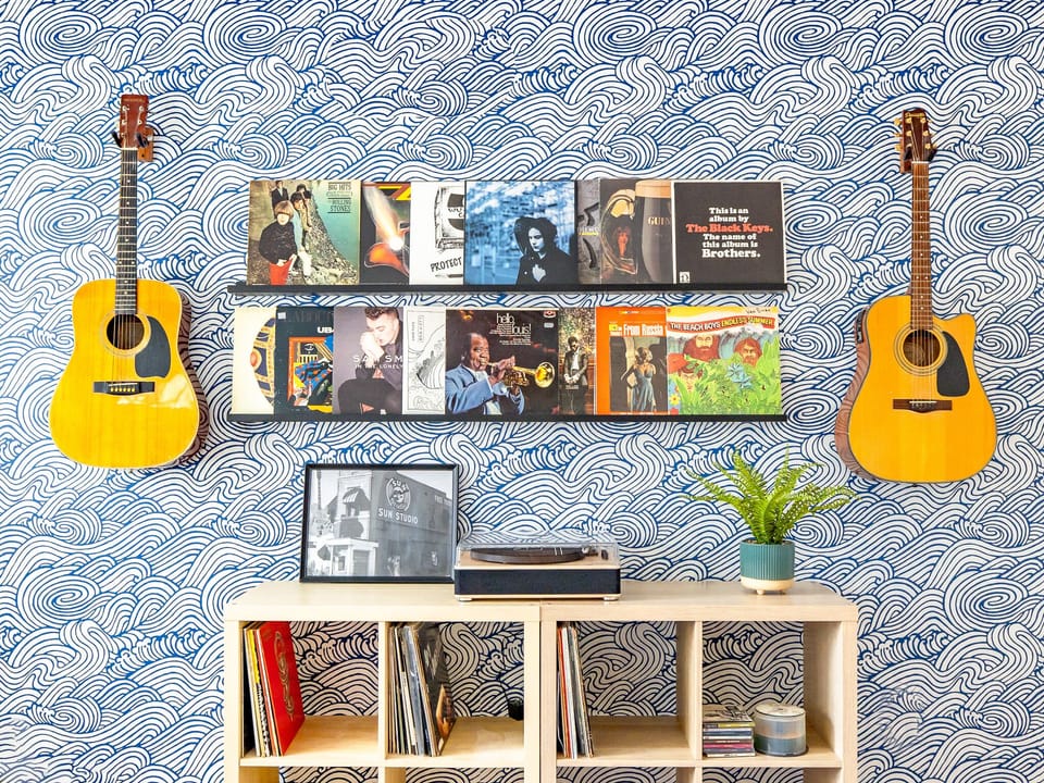 What's Memphis without music? Put on a record listen to some jams.