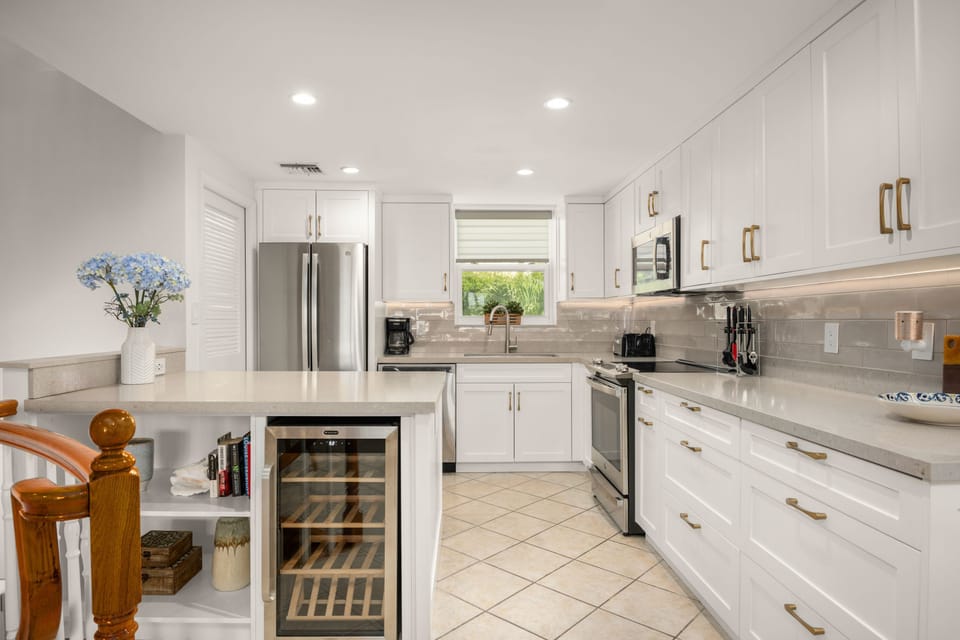 Kitchen on second level