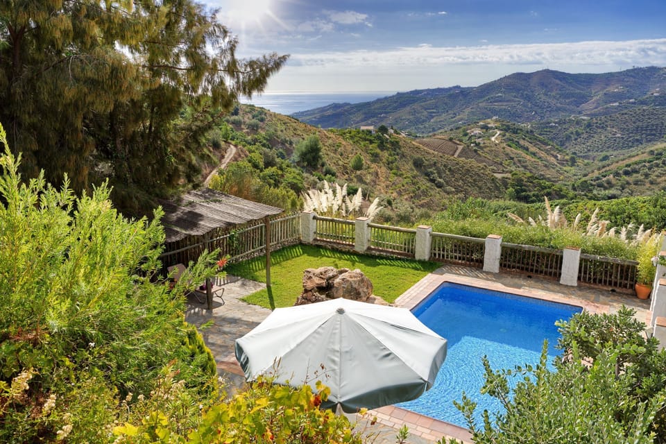 Views of the hills and the sea beyond