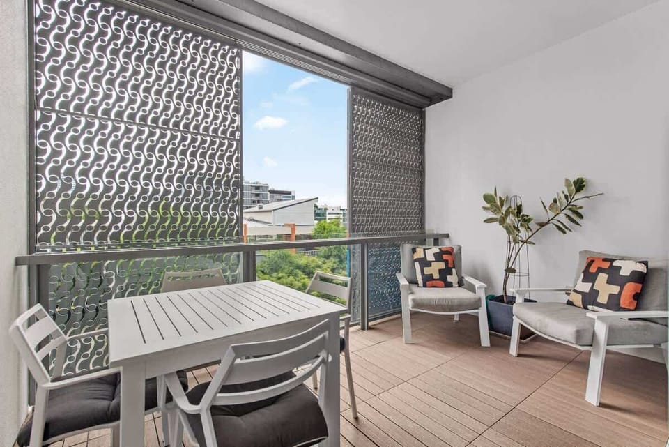 Slide back the shutters for privacy...