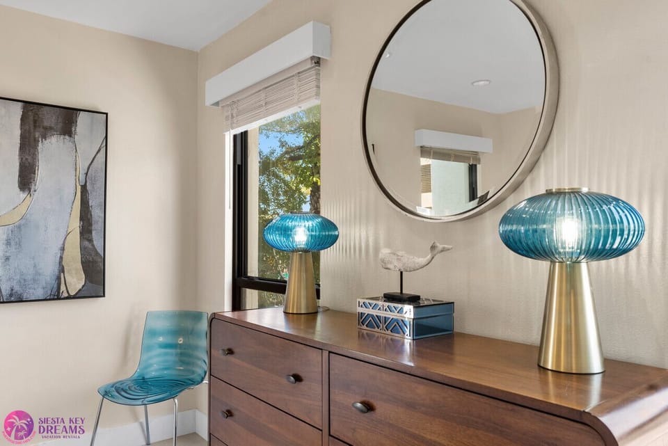 Decor throughout the condo