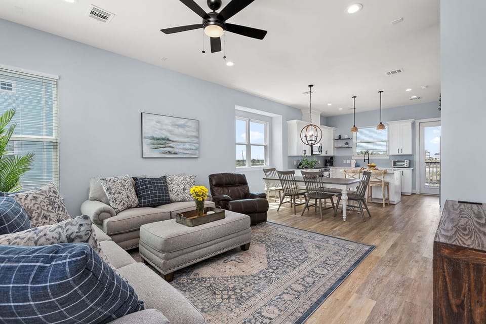 Living room with comfortable seating