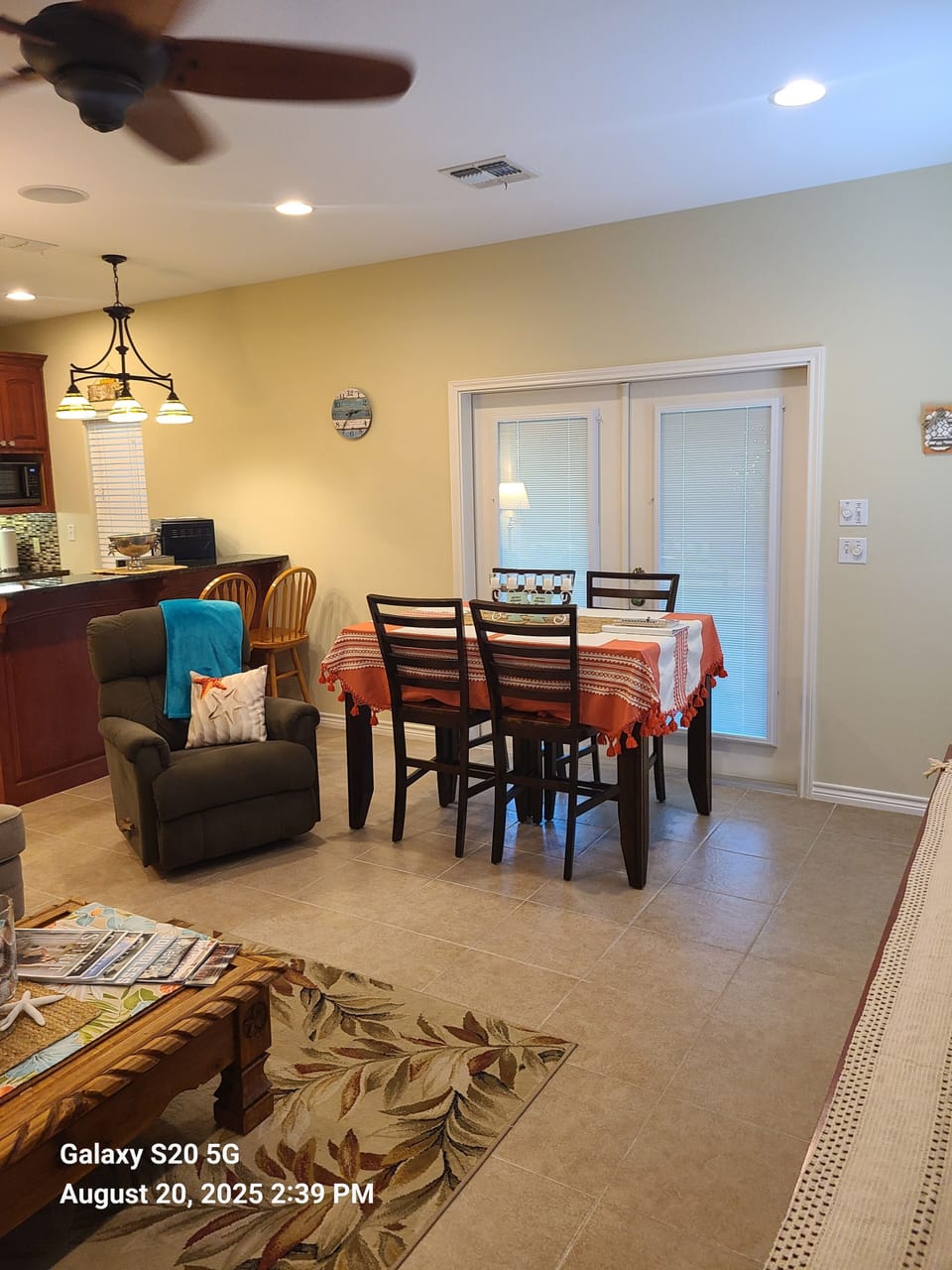 Dining area