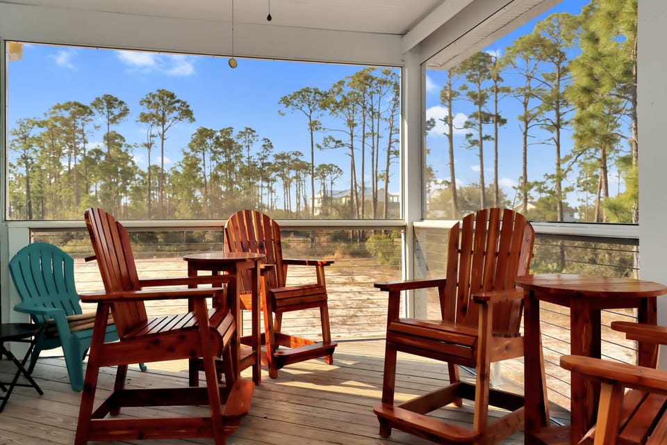 Screened Deck