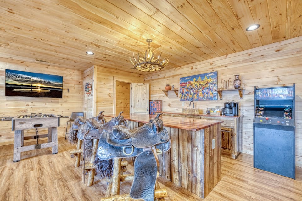 Let the fun begin!! Foosball, video game, puzzles, board games and more!