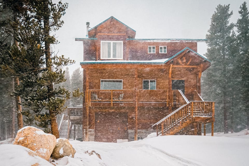 Winter wonderland, perfect for cozying up inside by the fire, game room, hot tub