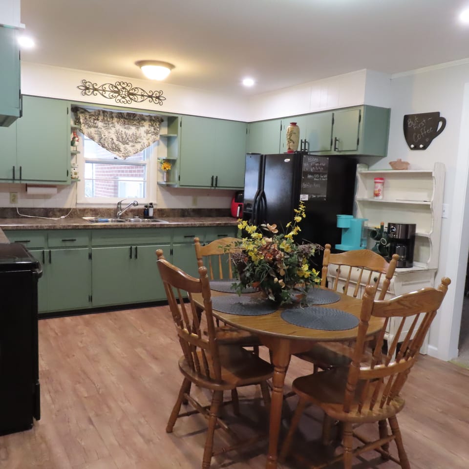 Kitchen with Coffee Hutch
