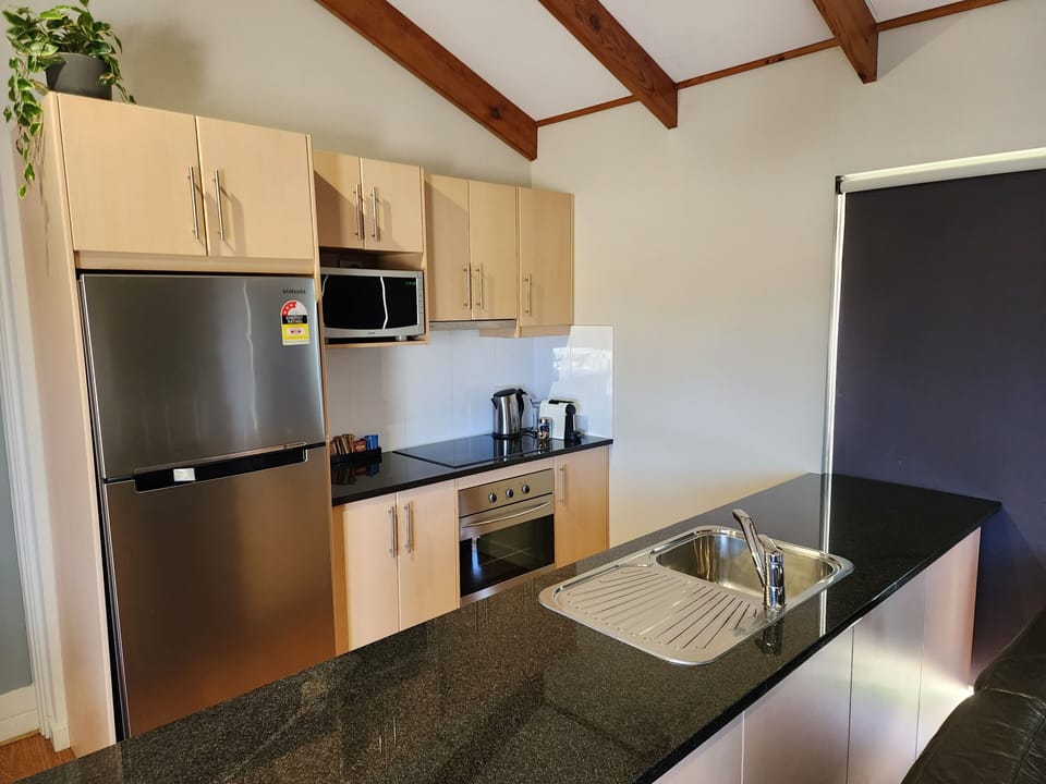 large fully equipped kitchen