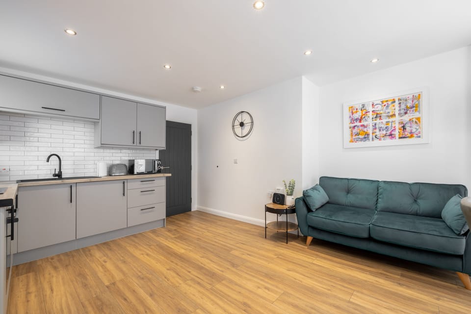 Kitchen, living area