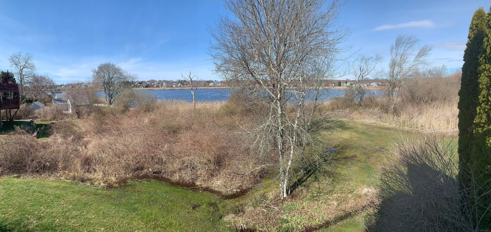 View of Wequage Pond from the deck
