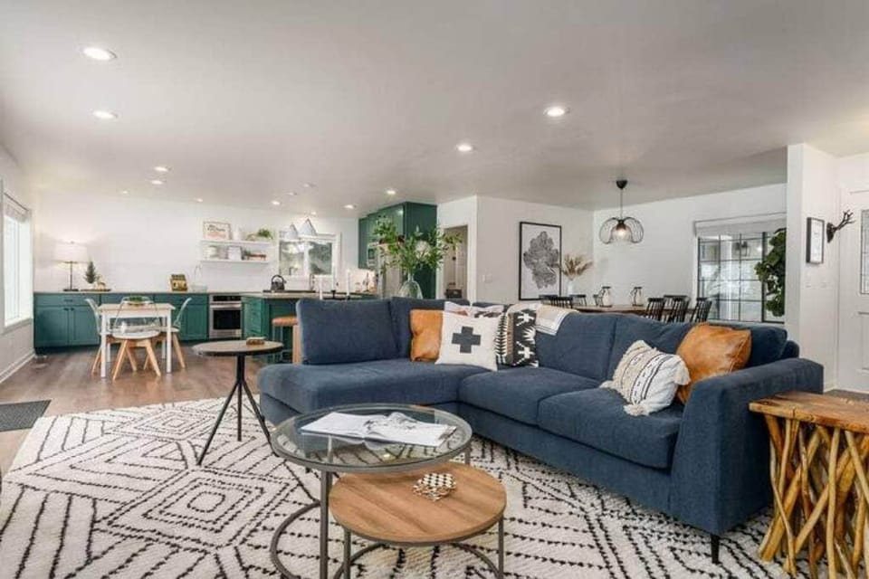 Open concept living 