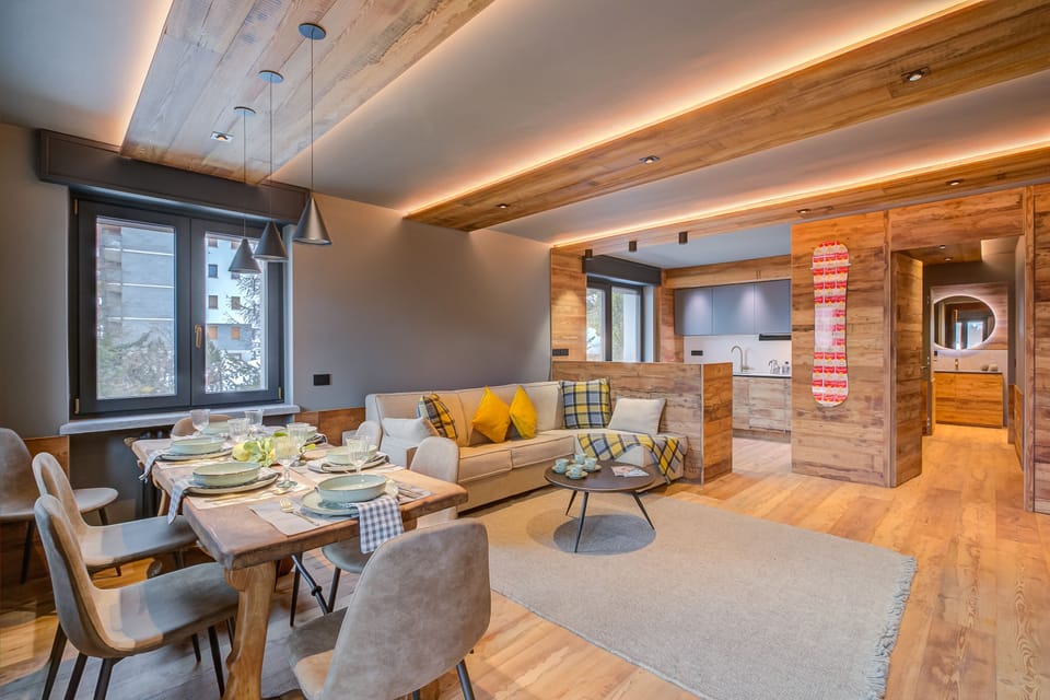 Living and dining room