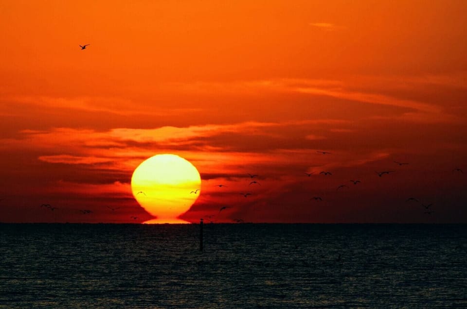 End your day with a signature Mississippi sunset—just a short stroll from your suite at Hotel Pass Christian.