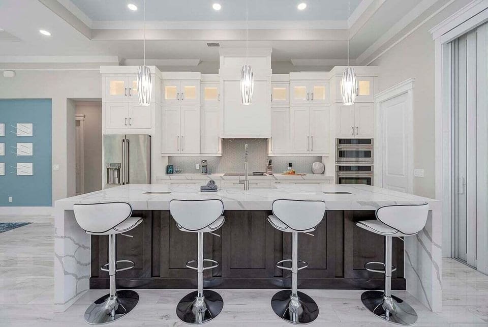 Kitchen Island with Extra Seating