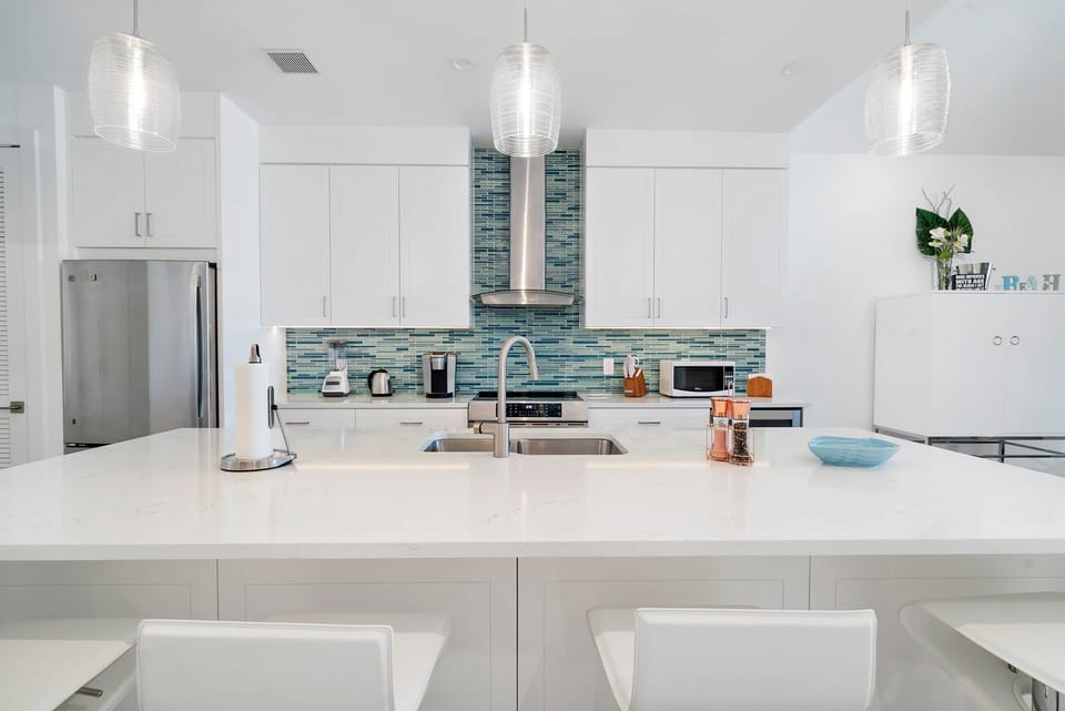 Kitchen and Island