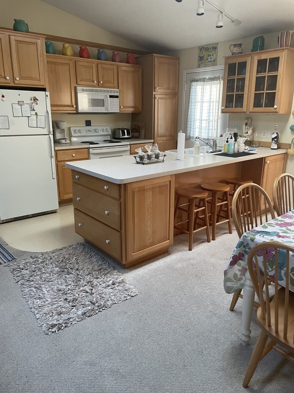 Fully equipped kitchen