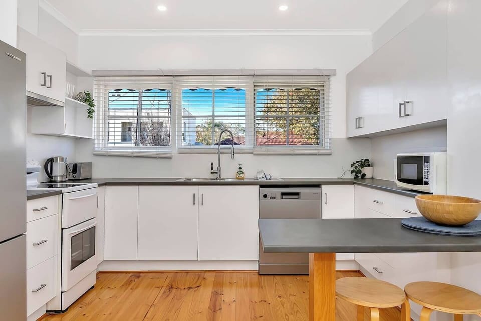 You’ll find all you need in the fully equipped kitchen to cook up a feast at home, plus a dishwasher for easy clean-up. 
