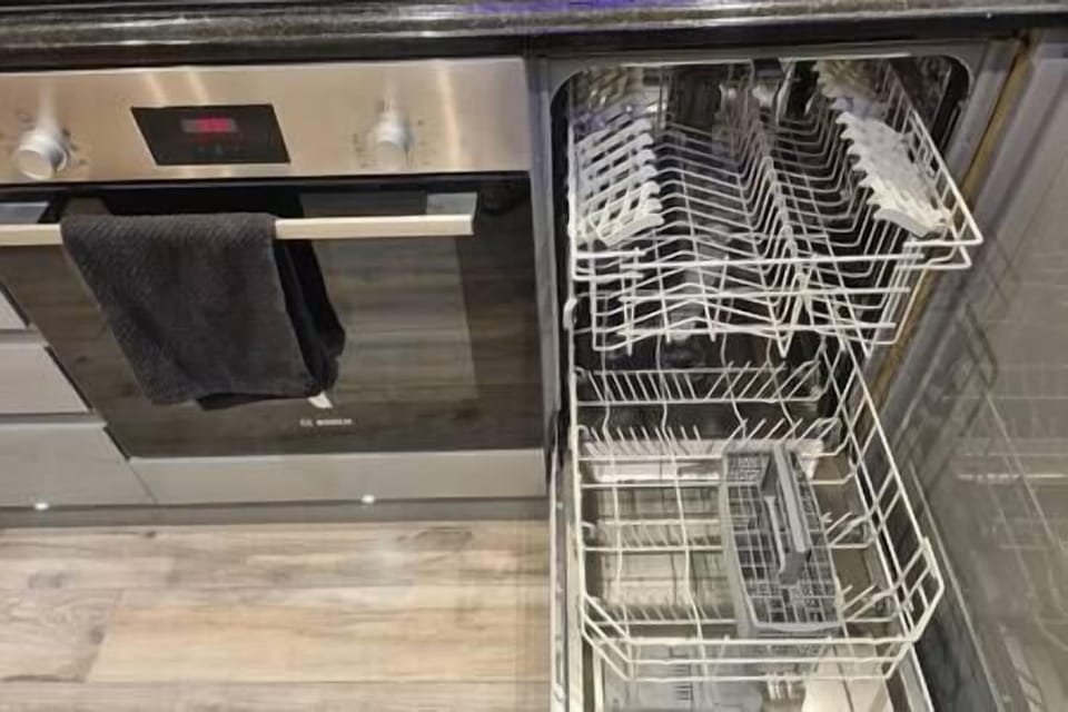 A dishwasher takes the cooking headache away