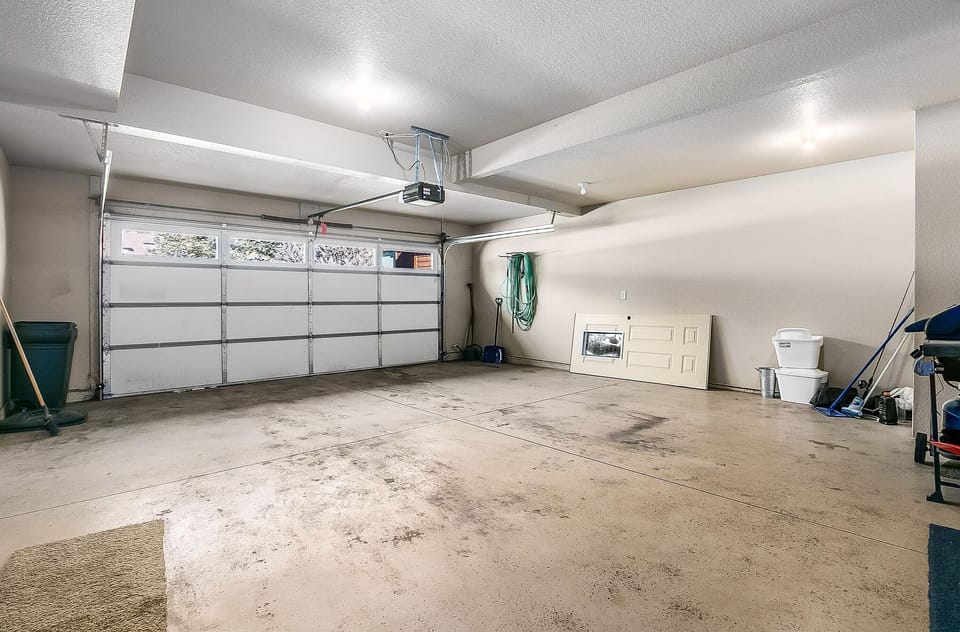 Two car garage