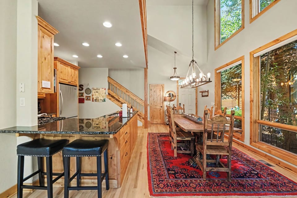Floor-to-ceiling windows.