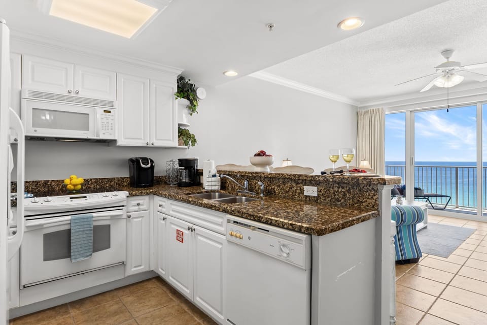 Fully Stocked Kitchen