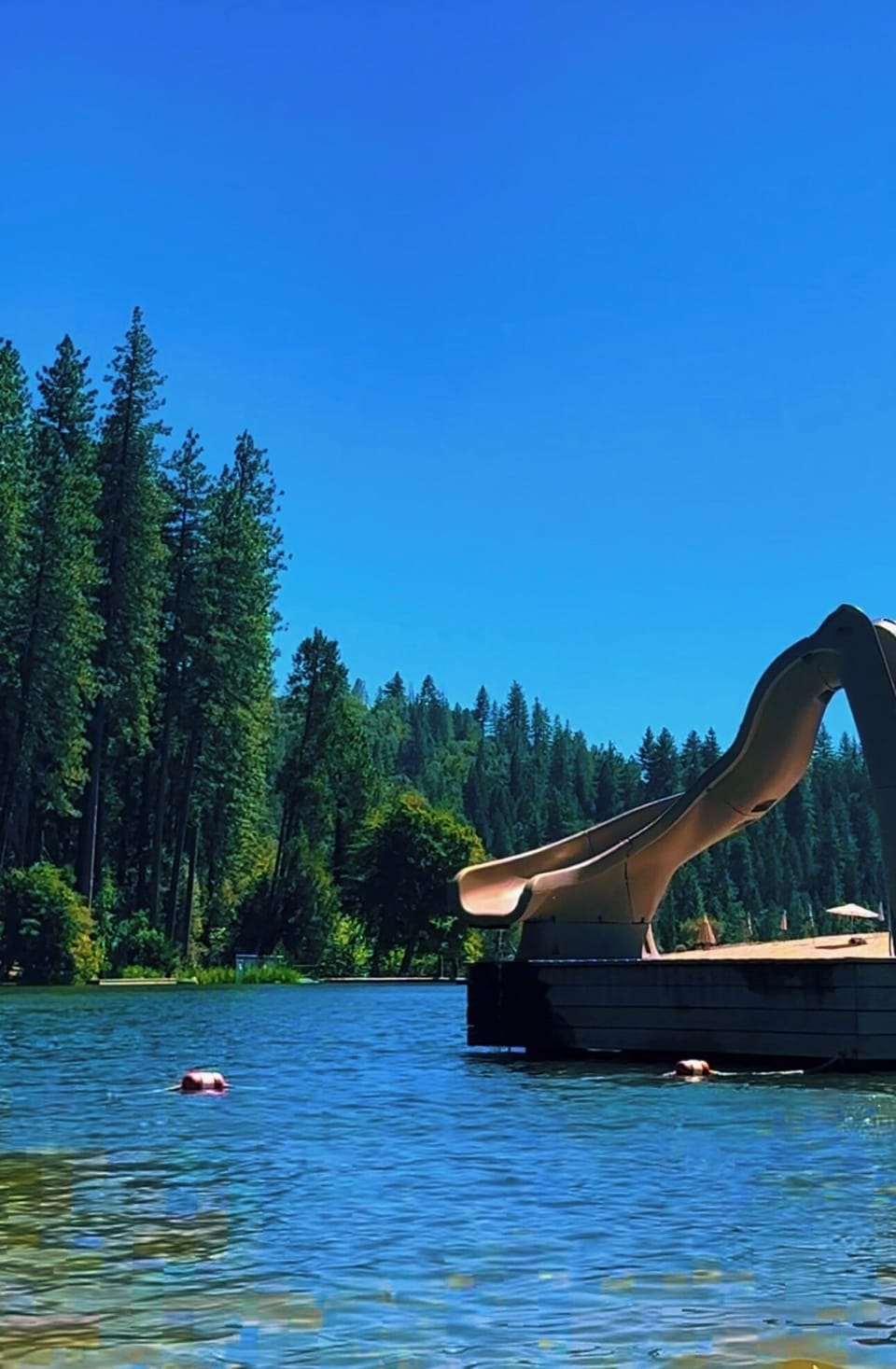 TH Lake provides water slides, snack shack, diving board, fishing & more! 