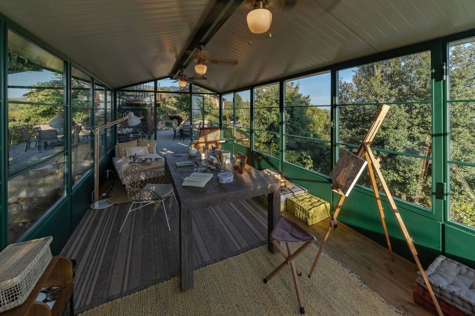 Property, Building, Table, Plant, Shade, Wood, Interior Design, Chair, Window, Outdoor Furniture