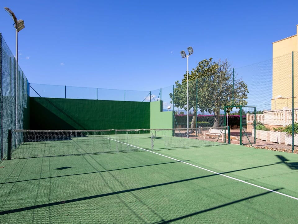 Sport Venue, Tennis Court, Net, Grass, Architecture, Real Estate, Tennis, Tree, Artificial Turf, Basketball Court