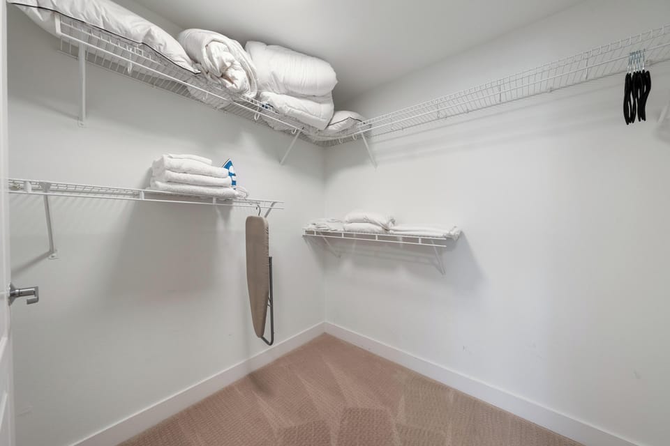 Convenient in-unit laundry—wash and refresh with ease during your stay!

