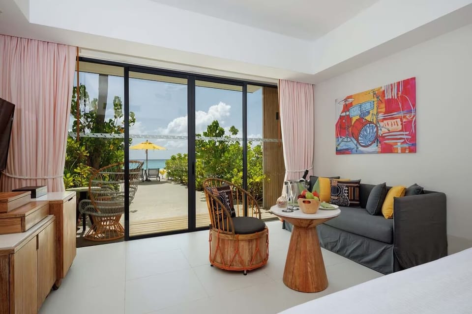 Living space with view