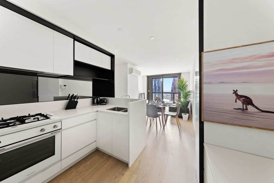 A kitchen.