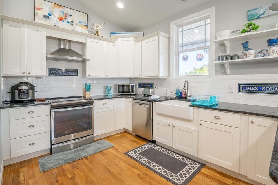 Kitchen with Stainless Appliances