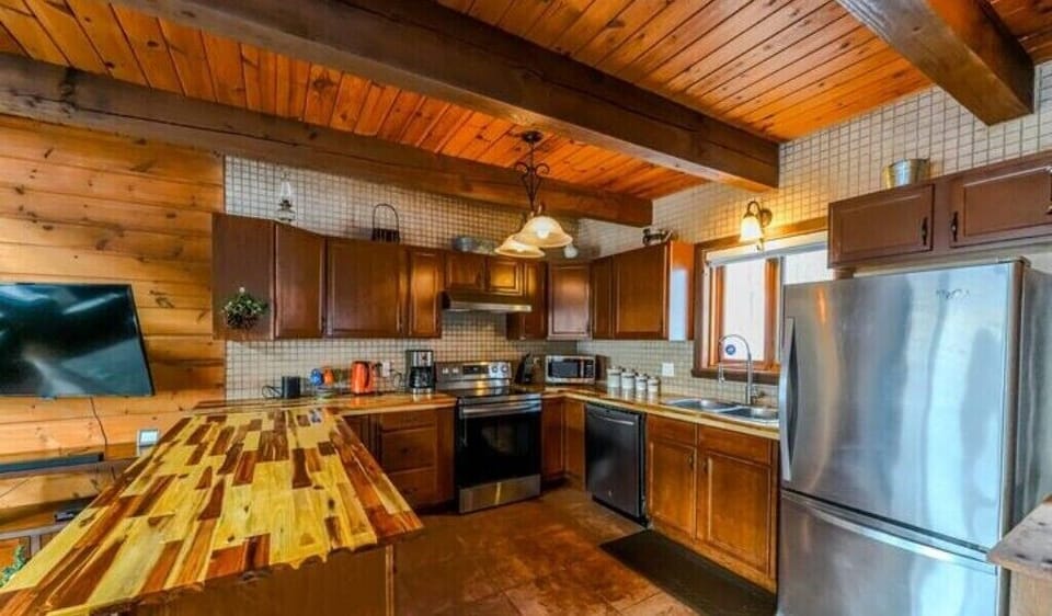 Kitchen with all the amenities