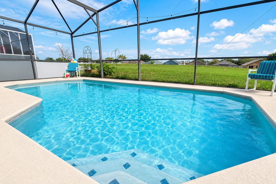 Enjoy a sunny day in Florida by the pool