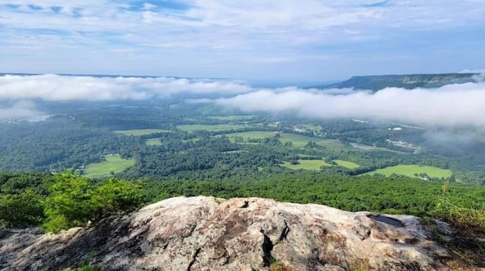 Stunning overlook with breathtaking views along our trail