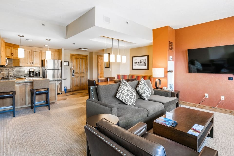 Open concept design. 